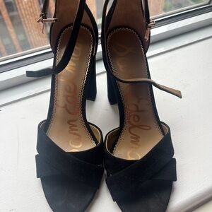 Sam Edelman Black Yancy Ankle Strap Sandal